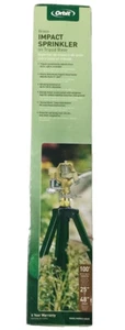 Lawn Garden Orbit 56667N Zinc Impact Sprinkler On Tripod Sprinklers Outdoor Yard - Picture 1 of 11