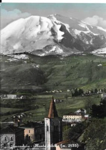 AMANDOLA - MONTE SIBILLA - V1957 - ACQUARELLATA - Bild 1 von 1