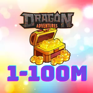 DRAGON ADVENTURES Roblox Choose From 1 to 100 MILLION COINS π²π² - Picture 1 of 1