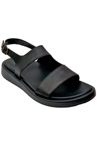 Vionic Women's Madera Ankle Strap Sandals Black Leather - Picture 1 of 3