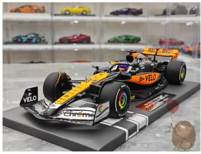 MINICHAMPS 1/18 McLaren MCL60 Piastri F1 2023 Resin Diecast Model Car Racing - Image 1 of 4