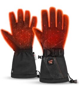 Polar Blast Heated Gloves, 3000Mah 7.4V Rechargeable Electric Battery, All aroun