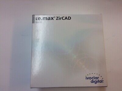 IVOCLAR IPS E.MAX  ZIRCAD REFILL DISK LT & MO 98.5-14/16/20mm BOXED AND SEALED  • 149.95£