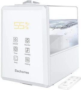 Elechomes Customized Humidity 6L Vaporizer Warm and Cool Mist for Room W/ Remote - Picture 1 of 8
