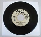 TED TAYLOR SOMEBODY'S ALWAYS TRYING 45 PROMO OKEH 4-7198 DEMO Rare 60s R&B Soul