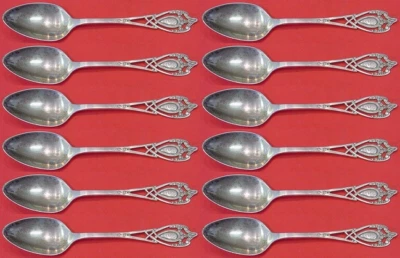 Juego de cucharaditas Monticello by Lunt de plata de ley 12 piezas 5 3/4" Foto 1 de 3