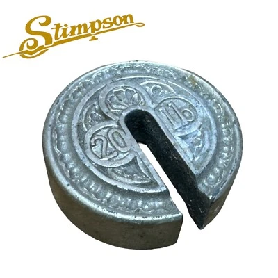 Stimpson 100 Lbs Capacity Computing Scale No 75 Counterweight 20 Lbs - Image 1 of 4