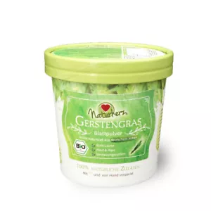 130 g Naturherz BIO Gerstengras Feinpulver - Das Original aus Deutschland - Bild 1 von 2