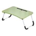 Folding Small Computer Laptop Table Portable Mobile On Bed Adjustable Height New
