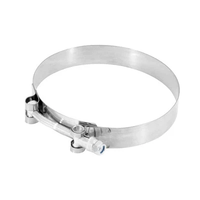 Stainless Intercooler Turbo Air Duct Hose Pipe Clamp T-BOLT STYLE 2.50"-2.81" - Image 1 of 2