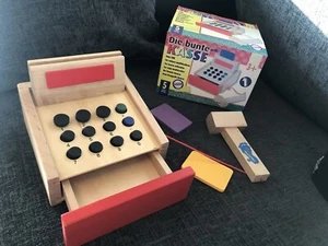 Brand New Wooden Till / Cash Register With Scanner & Cards - Picture 1 of 8