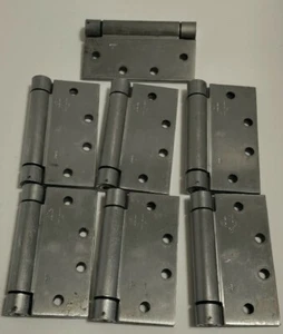 Menge 7 Stanley 2060R Z Federscharniere 232R Türschließer Zink 4-1/2" Quadrat. - Bild 1 von 8