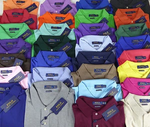 Polo Ralph Lauren SS Soft Touch Pima Cotton Polo Shirt w/ Multi Pony NWT $85-$98 - Picture 1 of 155