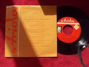 Eddie Constantine - Voll Charme und Zärtlichkeit Schlagercocktail EP Ariola 45 - Picture 1 of 2