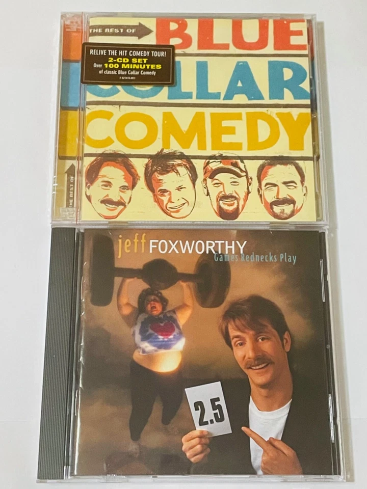 BLUE COLLAR COMEDY TOUR The Best Of 2 CD SET BRAND NEW +BONUS Jeff Foxworthy CD! Foto 1 de 2