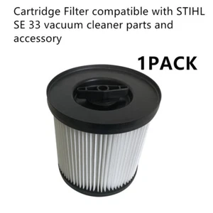 1 PACK Cartridge Filter for STIHL SE 33 vacuum cleaner parts and accessory - Picture 1 of 6