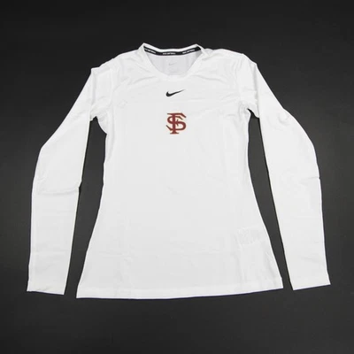 Florida State Seminoles Nike Long Sleeve Shirt Women's White New - Image 1 of 4