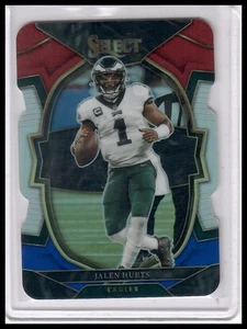 2022 Panini Select #79 Jalen Hurts Red and Blue Prizm Die Cut - Picture 1 of 2