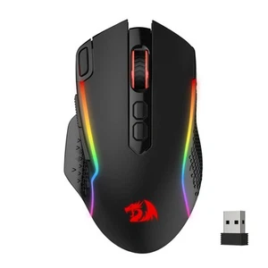 M810 Pro Wireless Gaming Mouse, 10000 DPI Wired/Wireless Gamer Mouse w/Rapid ... - Picture 1 of 9