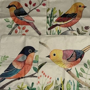 Outdoor Waterproof Throw Pillow Covers Birds Cushions Pillows Case 18x18 Inch Se - Picture 1 of 5