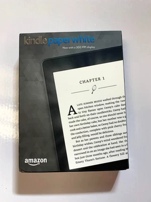 Brand New - Amazon Kindle Paperwhite ( 7th Generation ) 4GB, 6in, Wi-Fi - Black - Image 1 of 4