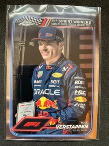 2024 TOPPS Chrome Formula 1 Sprint Winners 153 Max Verstappen (Red Bull) - Bild 1 von 2