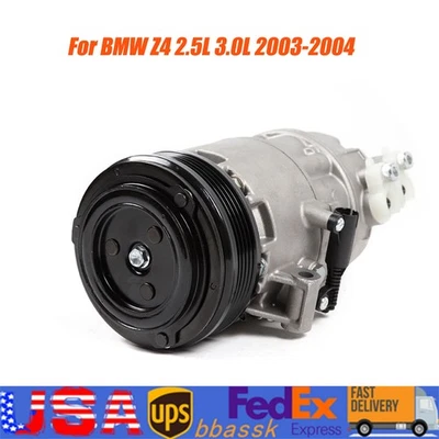 AC A/C Compressor & Clutch 64526905643 CO 10869C For 2003-2004 BMW Z4 2.5L/3.0L Foto 1 de 4