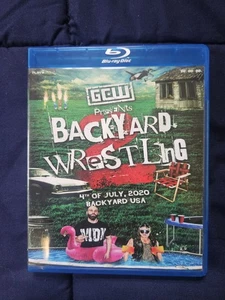 GCW Backyard Wrestling 2 2020 Bluray Wrestling Game Changer ECW WWE AEW NJPW TNA - Picture 1 of 2
