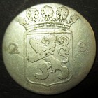 CERTIFICAT AUTHENTICITY 1730 90 DUTCH COLONIAL NEW YORK SILVER LION DIME HOLLAND