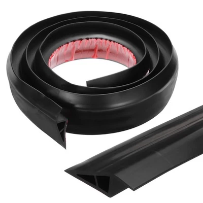 Floor Transition Strip, 0.9" 6.6ft Transition Cover, Black - Imagem 1 de 4