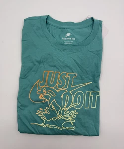 The Nike Tee Graphic T-Shirt "Just Do It" Dolphin Langarm Gr. XXL *NEU* - Bild 1 von 2