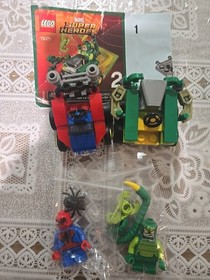 LEGO Marvel Mighty Micros Spider-Man vs Scorpion 76071 Complete W/Minifigure 