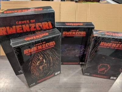 Caves of Rwenzori w/ 3 Expansions - Vivid Board Game Complete Nice! - Image 1 of 4