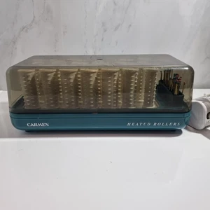 Vintage Carmen 2608 Heated 20 Rollers Curlers with Pins Tested & Working - Picture 1 of 10