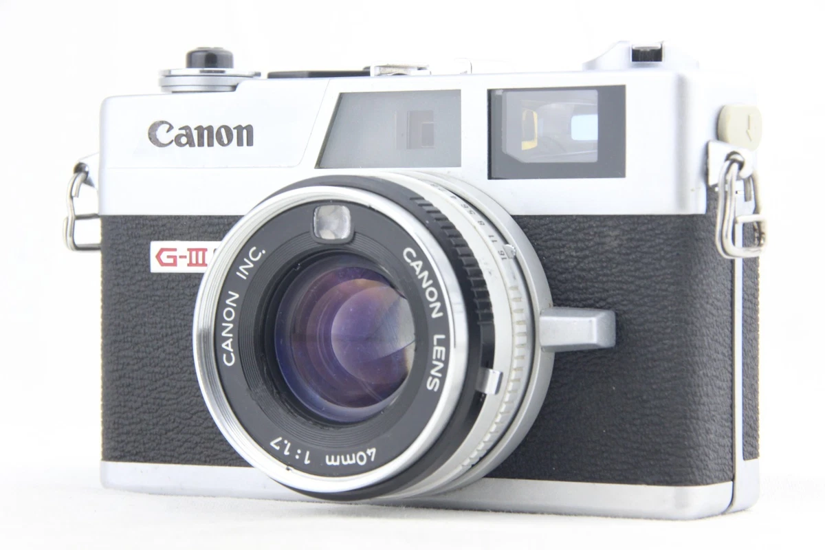 Canon Canonet QL17 GIII Film Cameras for sale - eBay