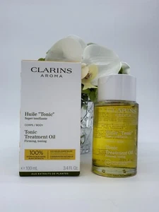 Clarins Tonic Body Firming & Toning Treatment Oil, 3.4 oz. 100 ml./ 3.4 oz. New - Picture 1 of 1