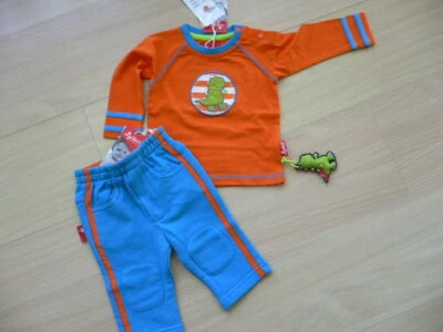 SIGIKID BABY JUNGEN/MÄDCHEN LA-SHIRT orange  Gr. 62,68,74,80 - Bild 1 von 4