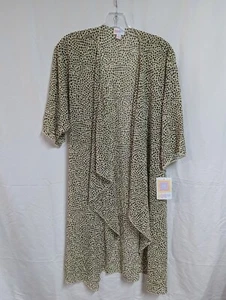 LuLaRoe Cheetah Kimono Cover Up Animal Print Sheer Size Small NWT - Picture 1 of 8