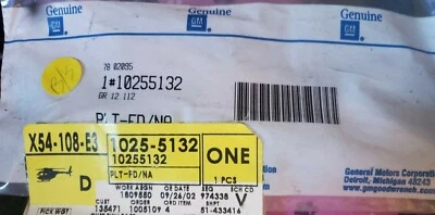 全新 | 原始设备制造商 1997 1998 1999 2000 2001 2002 别克 Century 门铭牌徽章 全新  — 第 1/2 张图片