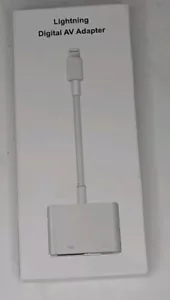 Lighting Digital AV Adapter. Open Box For Apple - Picture 1 of 5