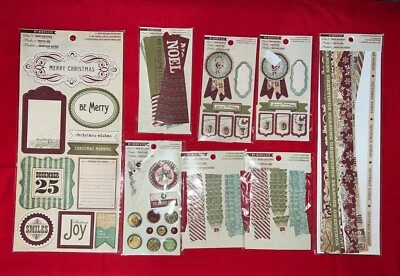 Chipboard My Minds Eye "Lost and Found Christmas" - Brads - Pegatinas Foto 1 de 4