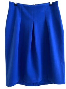 Autograph Low-High Bright Blue Skirt Size 12 - Picture 1 of 6