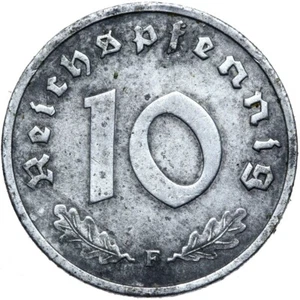 German Reich - Allied occupation - J. 375 - coin - 10 Reichspfennig 1945 F - Picture 1 of 2