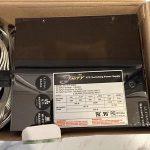 Ultra Xfinity ULT-XF600 600W ATX Switching Power Supply - Picture 1 of 5