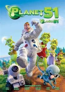 Planet 51 - DVD - Very Good - Dwayne Johnson,Seann William Scott,Jessica Biel,J - Picture 1 of 1