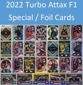 2022 Turbo Attax F1 Formula 1 Cards Special / Foil - Hamilton Verstappen Leclerc - Picture 1 of 1