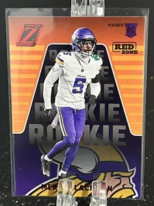 MEKHI BLACKMON--2023 PANINI--ZENITH--ROOKIE--RED ZONE---VIKINGS--FREE SHIPPING - Bild 1 von 2