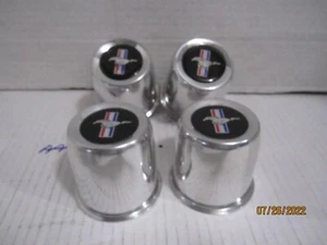 4  CENTER CAPS ALUMINUM 4  LUG  CONVO PRO CENTERLINE WHEELS  2.75 " OD W/PONY - Picture 1 of 1