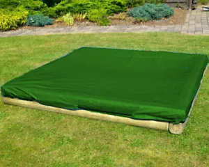 Abdeckplane für Sandkasten 2x2m mit Ösen und Gummikordel 200x200cm - Bild 1 von 1