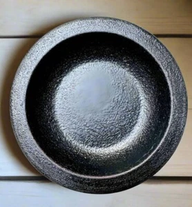 Primitive Farmhouse Wood Bowl 5 3/4" 3 Colonial Colors - Picture 1 of 5